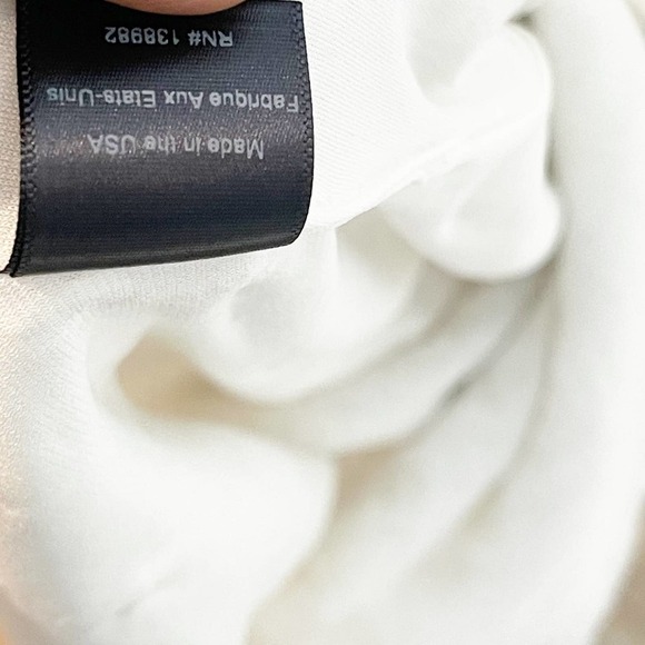 Dress the Population Sleeveless Raven Sequin Gown Dress White Women's Size M NWT - Picture 9 of 11